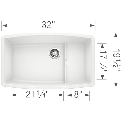 Performa Cascade Single Bowl Undermount - Kitchen Sink
