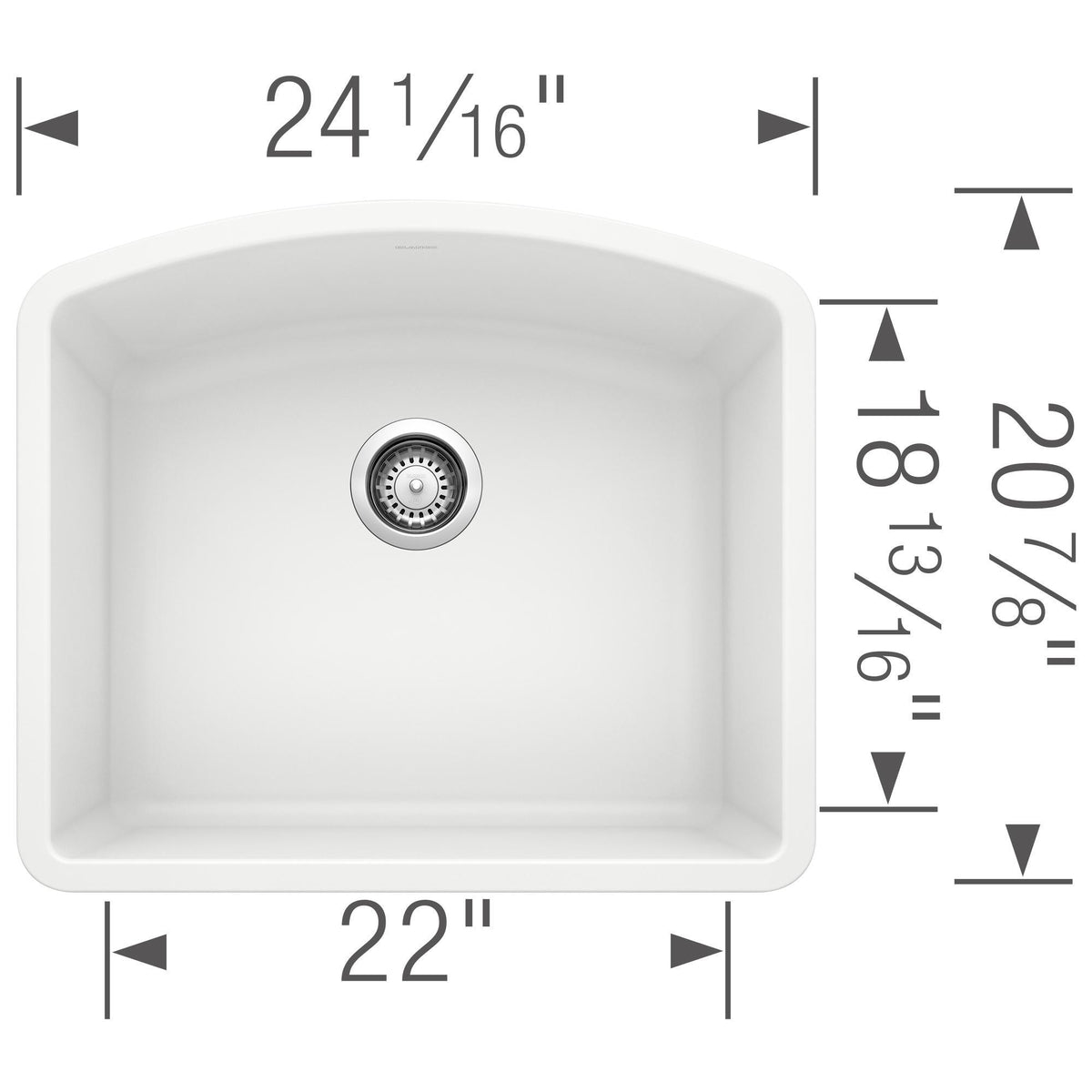 Diamond Single Bowl Undermount - Kitchen Sink