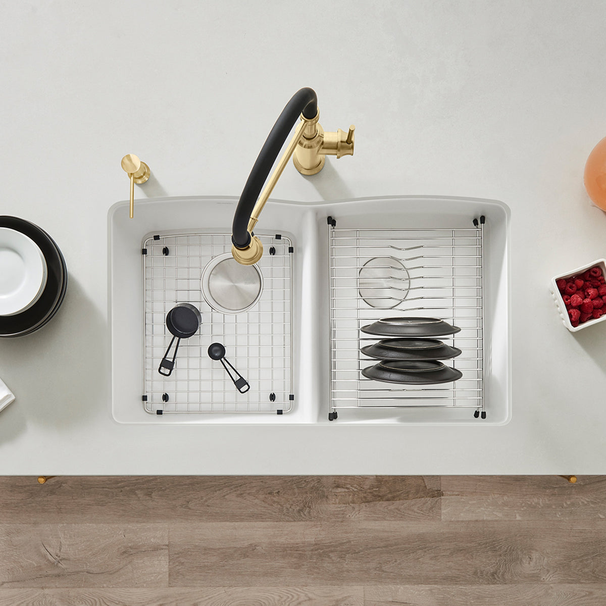 Diamond Equal Double Bowl Undermount - Kitchen Sink