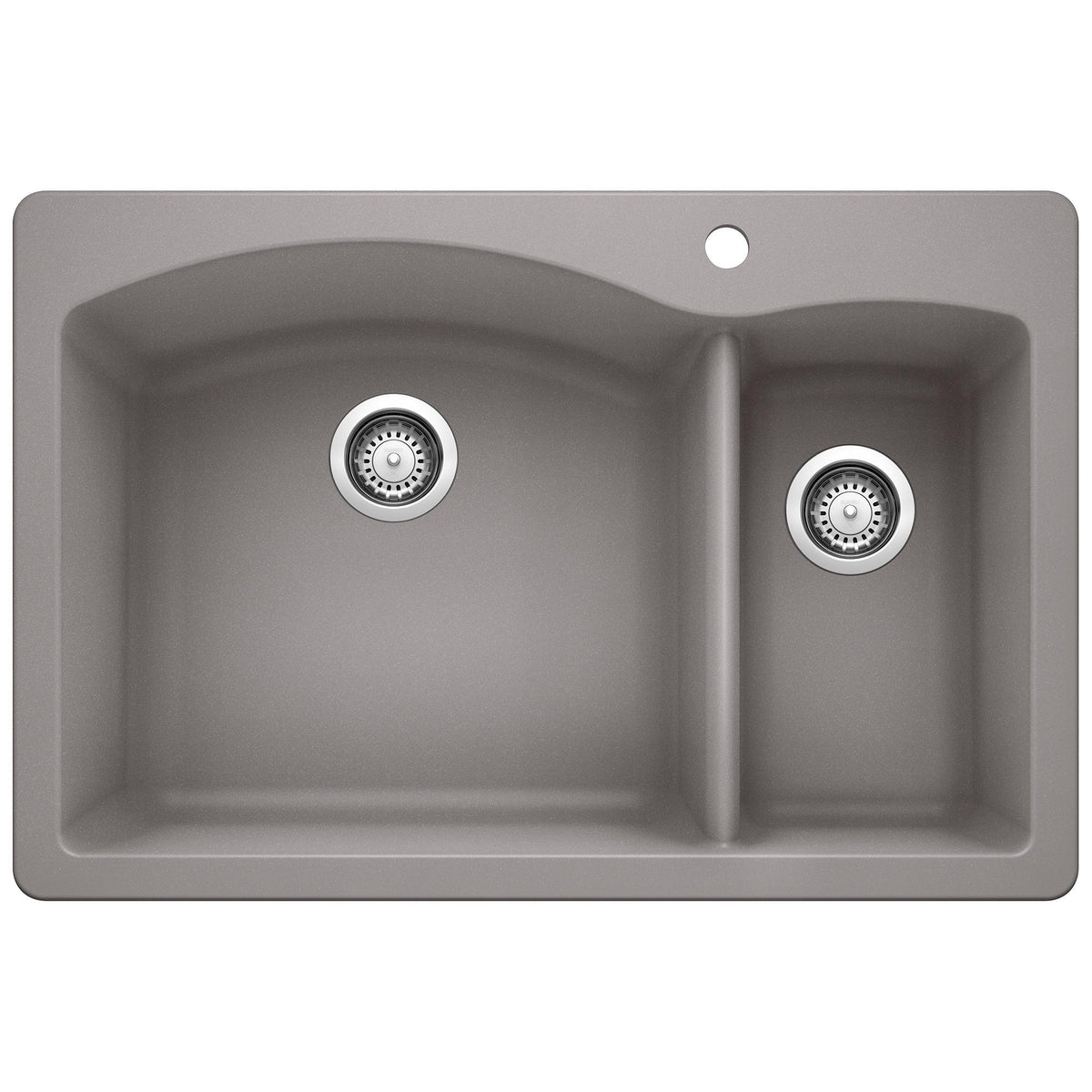 Diamond 1-1/2 Dual Mount Double Bowl - Kitchen Sink