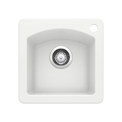 Diamond Bar Dual Mount 15" Bar Sink - Undermount