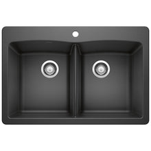 Blanco DIAMOND Equal Double Dual Mount Double Bowl Kitchen Sink