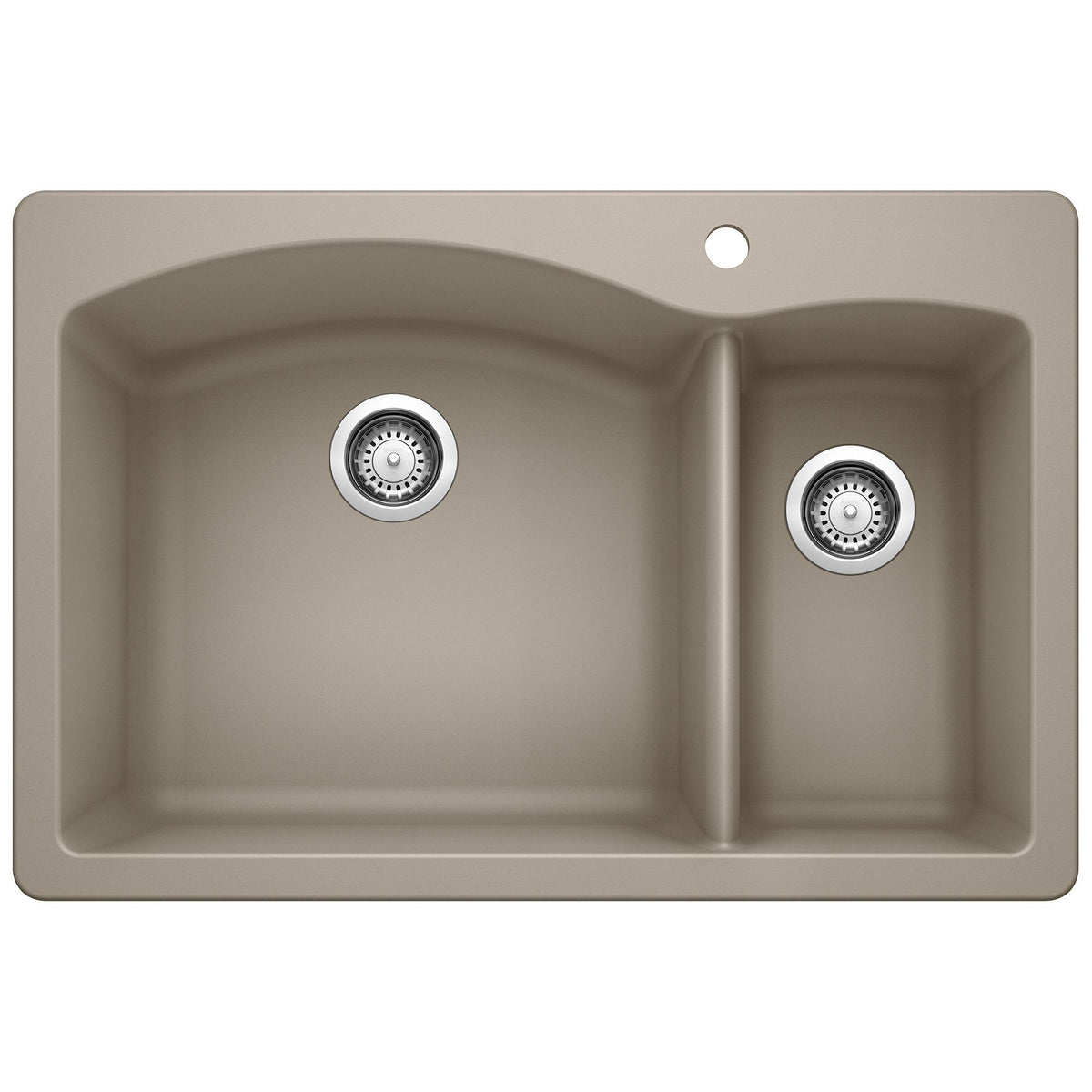 Diamond 1-1/2 Dual Mount Double Bowl - Kitchen Sink