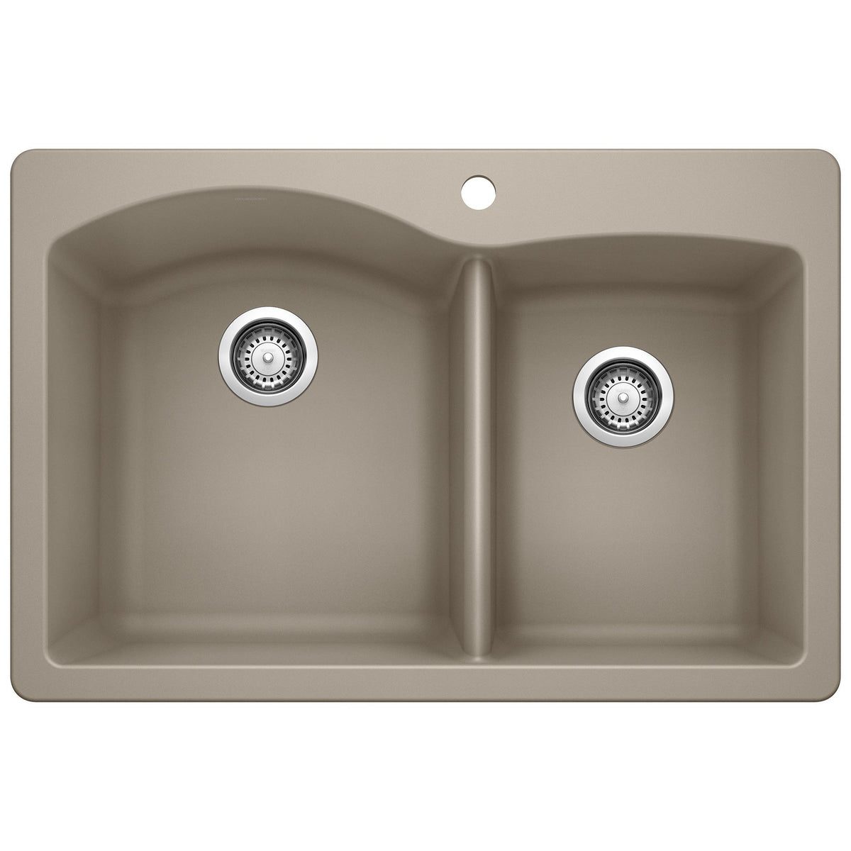 Diamond 1-3/4 Dual Mount Double Bowl - Kitchen Sink