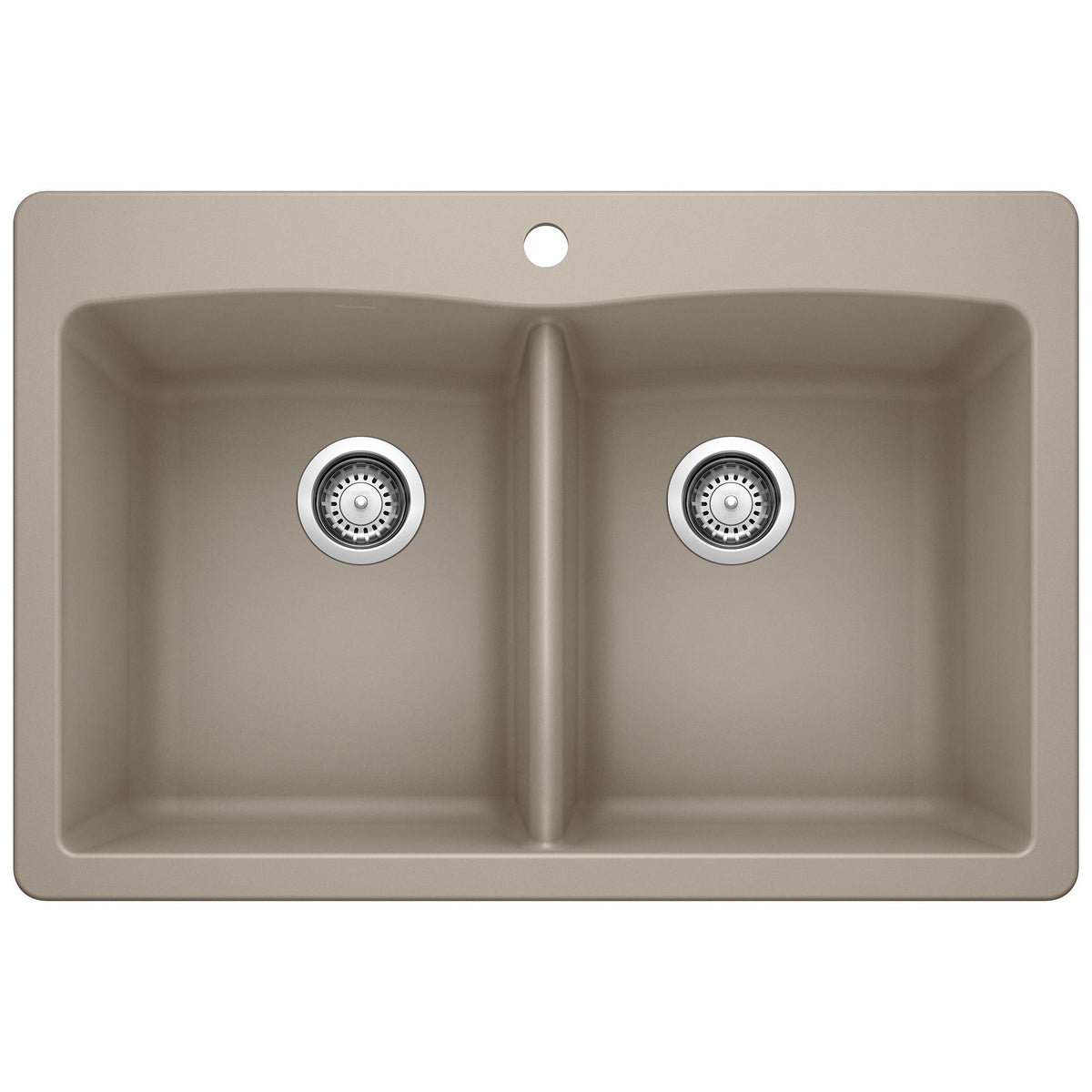 Blanco DIAMOND Equal Double Dual Mount Double Bowl Kitchen Sink