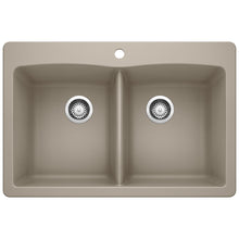Blanco DIAMOND Equal Double Dual Mount Double Bowl Kitchen Sink