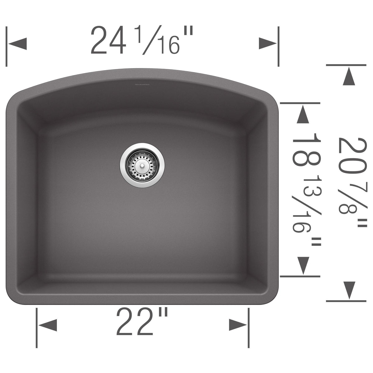 Diamond Single Bowl Undermount - Kitchen Sink