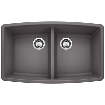 Performa Equal Double Bowl Undermount - Kitchen Sink
