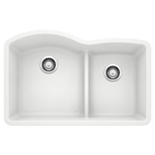 Blanco DIAMOND 1-3/4 Low Divide Double Bowl Undermount Kitchen Sink