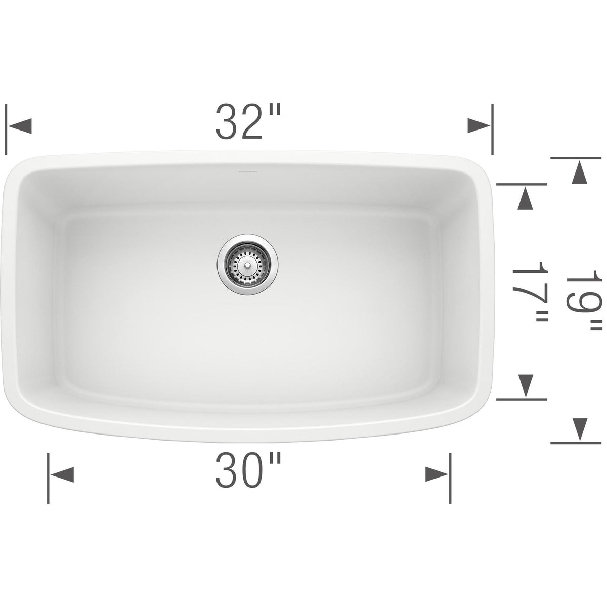 Valea Super Single Undermount - Kitchen Sink