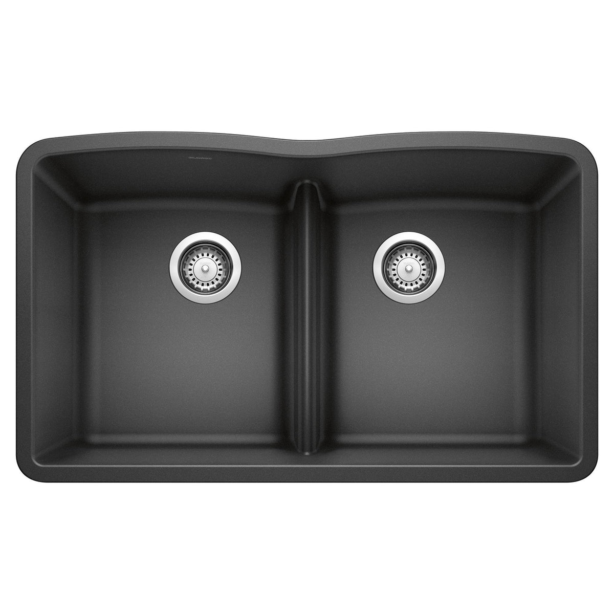 Blanco DIAMOND Equal Double Low Divide Double Bowl Undermount Kitchen Sink