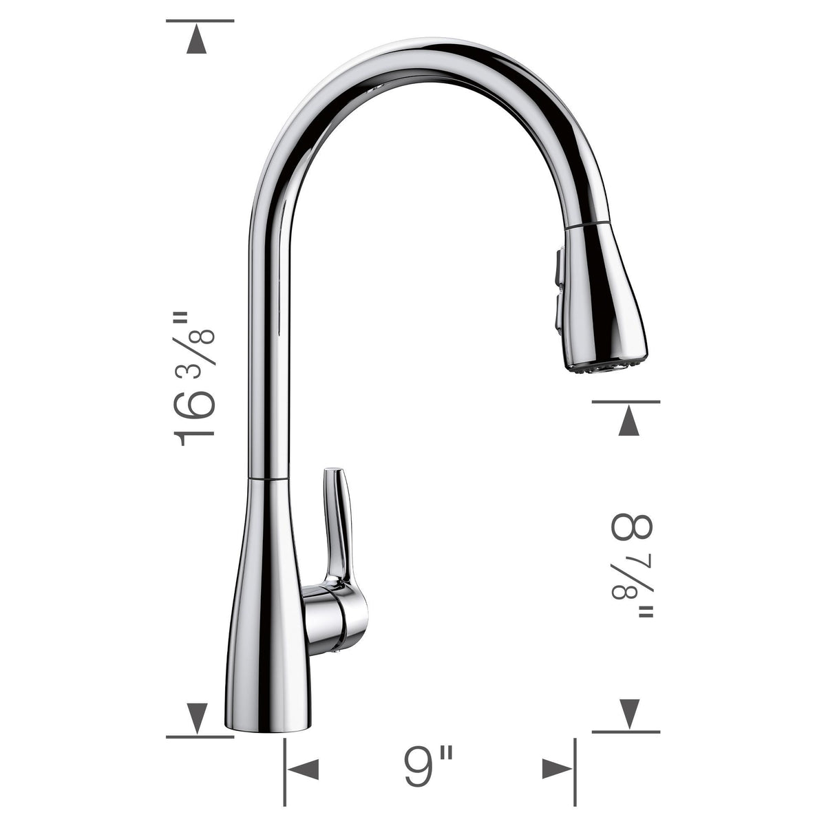 Atura Pull-Down Dual-Spray - Kitchen Faucet