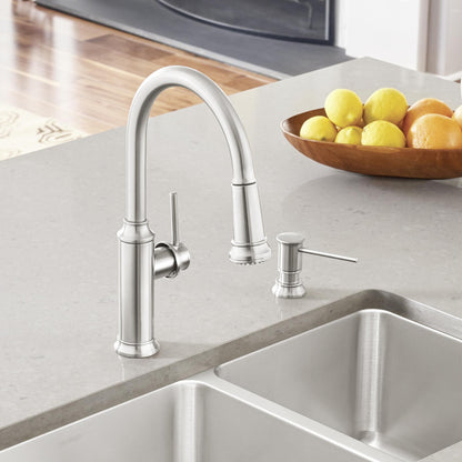 Empressa High Arc Pull-Down Dual-Spray - Kitchen Faucet