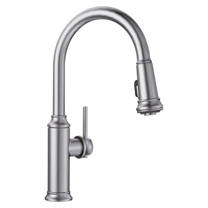 Empressa High Arc Pull-Down Dual-Spray - Kitchen Faucet
