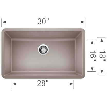 Precis 30 Single Bowl Undermount - Kitchen Sink