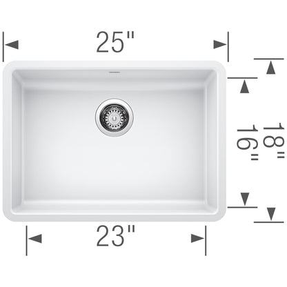 Precis ADA Single Bowl Undermount - Kitchen Sink