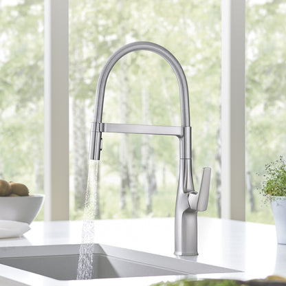 Rivana Semi Pro Pull-Down Dual-Spray - Kitchen Faucet