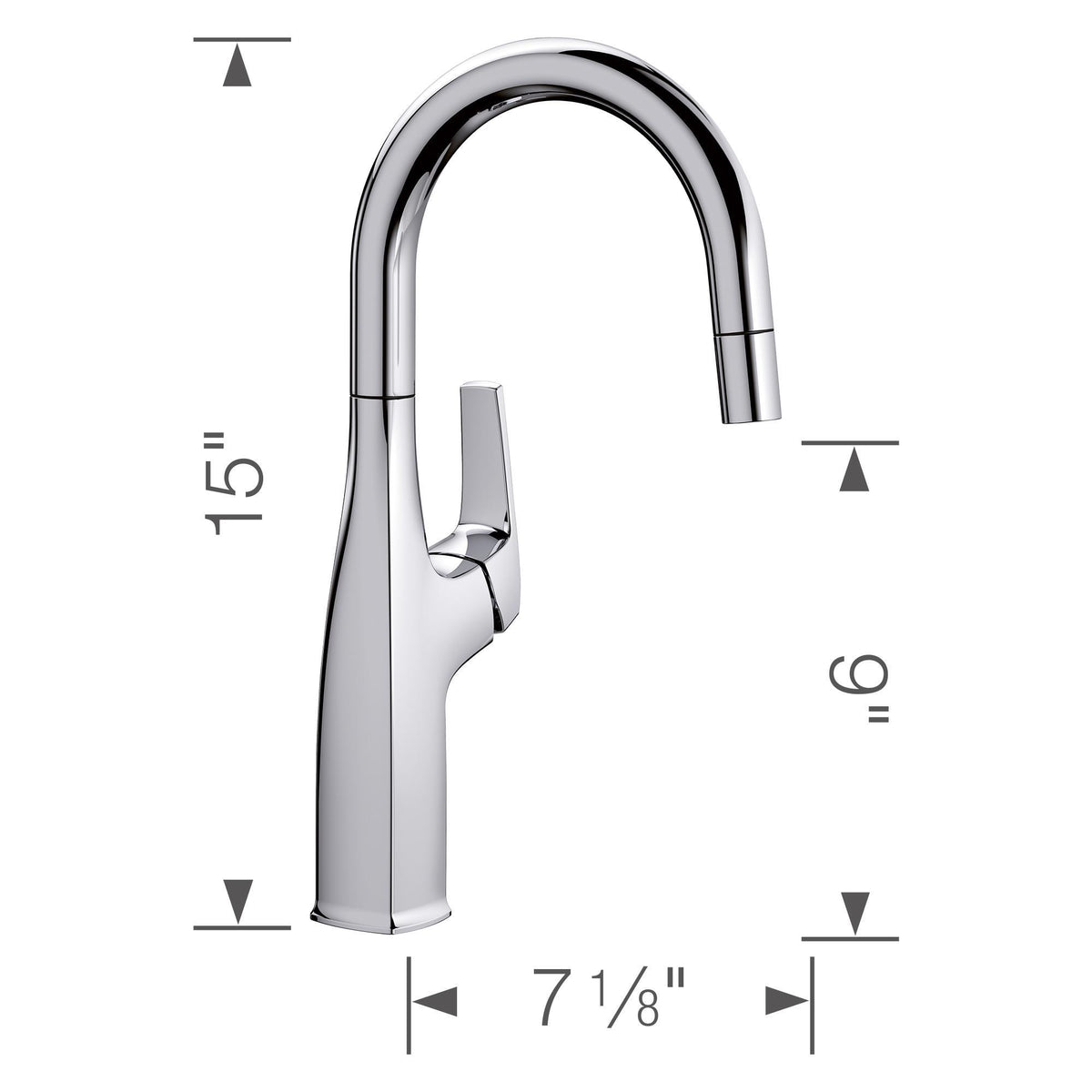 Rivana Bar - Pull-Down Faucet