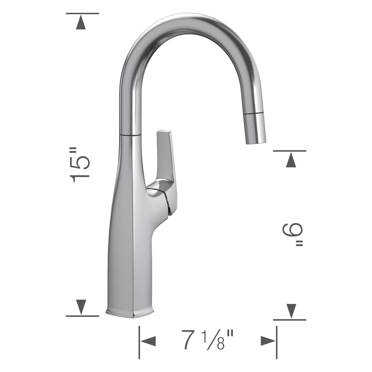Rivana Bar - Pull-Down Faucet