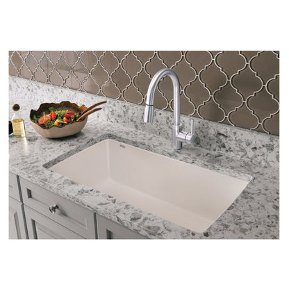 Diamond Super Single Bowl Kitchen Sink - Concrete Gray