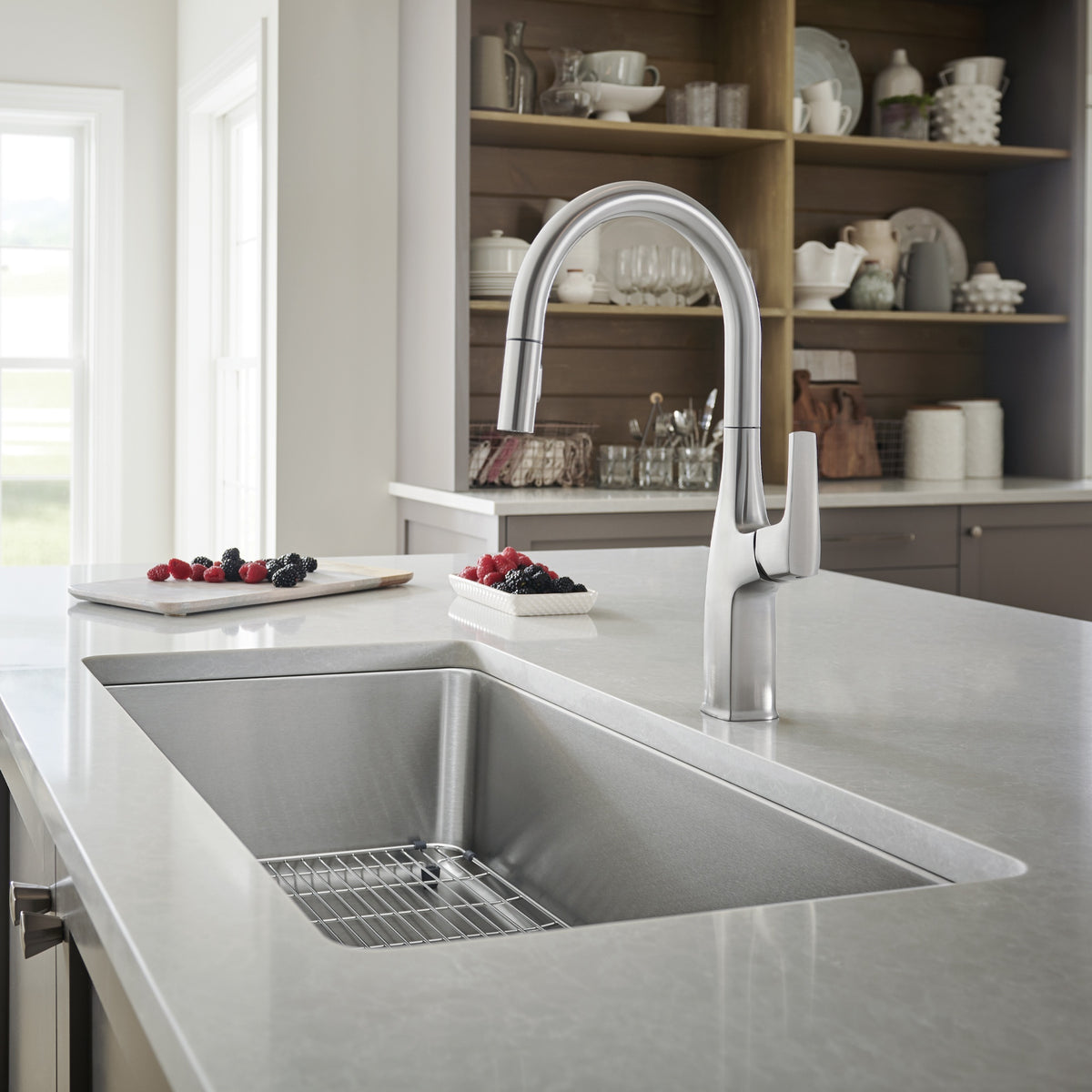 Formera XL Super Single Bowl Kitchen Sink - Satin