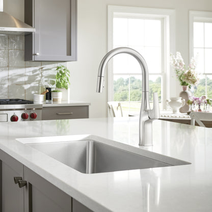 Formera XL Super Single Bowl Kitchen Sink - Satin