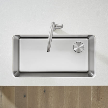 Formera XL Super Single Bowl Kitchen Sink - Satin