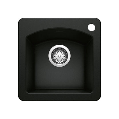 Diamond Bar Dual Mount 15" Bar Sink - Undermount