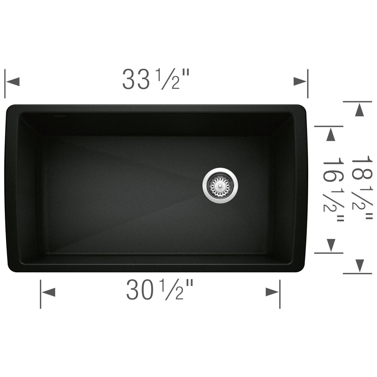Diamond Super Single Undermount - Kitchen Sink