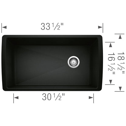 Diamond Super Single Undermount - Kitchen Sink