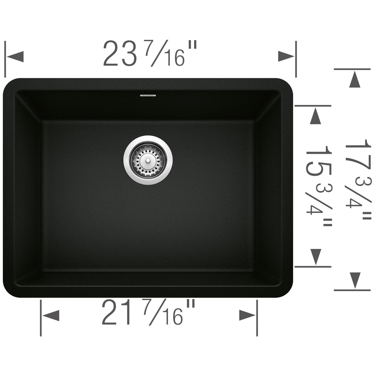 Precis 24 Single Bowl Undermount - Kitchen Sink