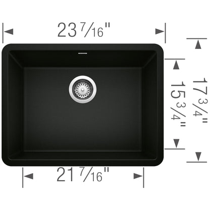 Precis 24 Single Bowl Undermount - Kitchen Sink