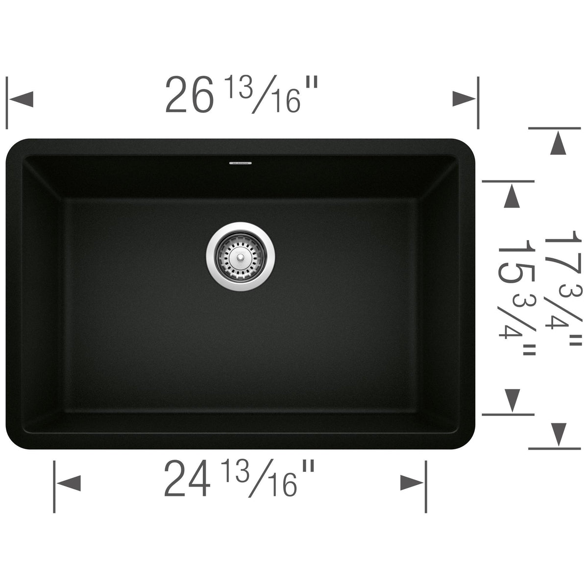 Precis 27 Single Bowl Undermount - Kitchen Sink