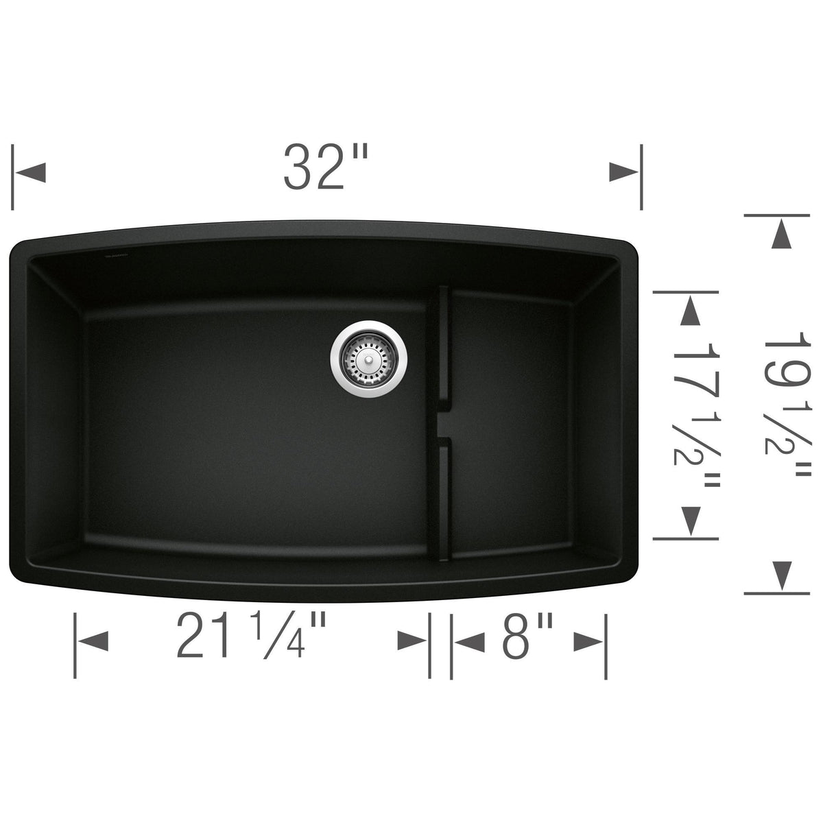 Performa Cascade Single Bowl Undermount - Kitchen Sink