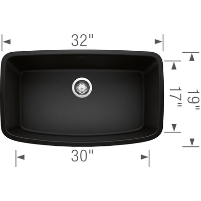 Valea Super Single Undermount - Kitchen Sink