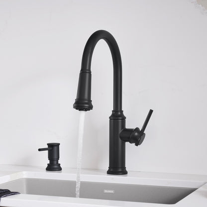 Empressa High Arc Pull-Down Dual-Spray - Kitchen Faucet