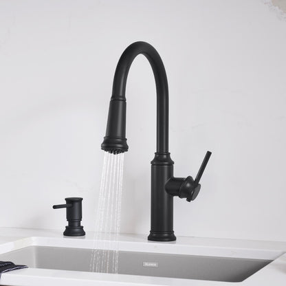 Empressa High Arc Pull-Down Dual-Spray - Kitchen Faucet