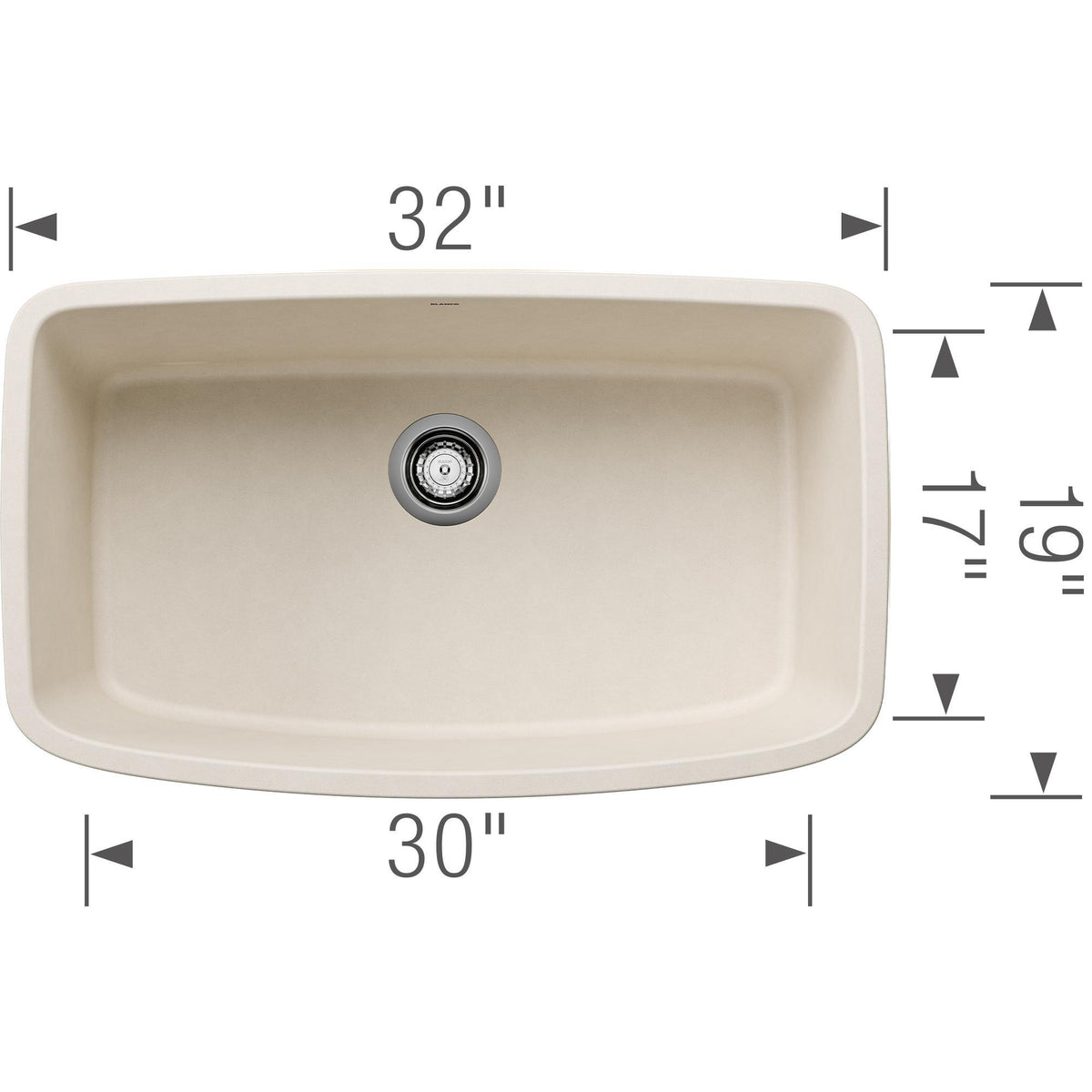 Valea Super Single Undermount - Kitchen Sink