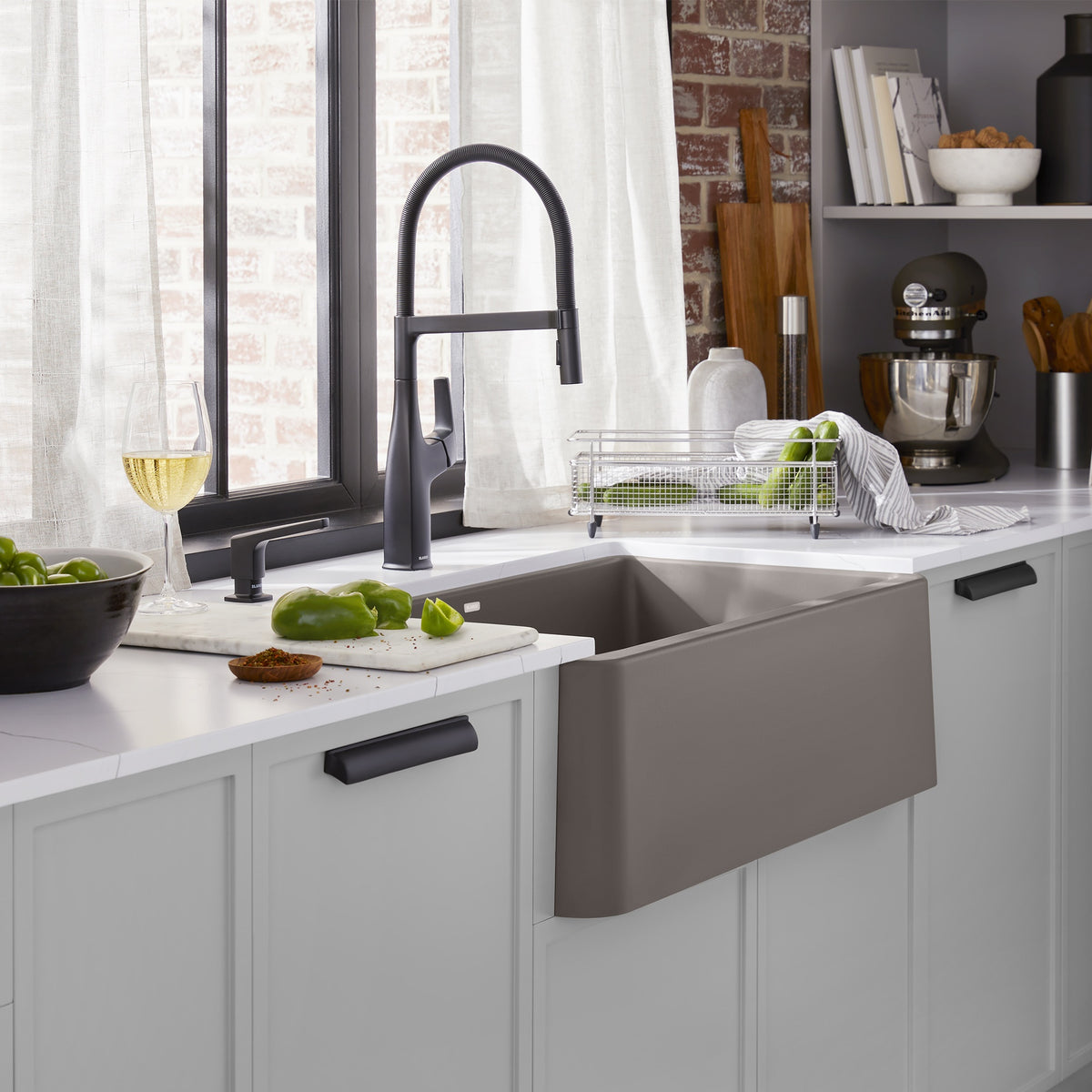 Blanco IKON 30 Single Bowl Apron-Front Farmhouse Sink