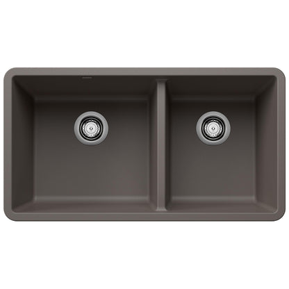 Precis 1-3/4 Double Bowl Undermount - Kitchen Sink