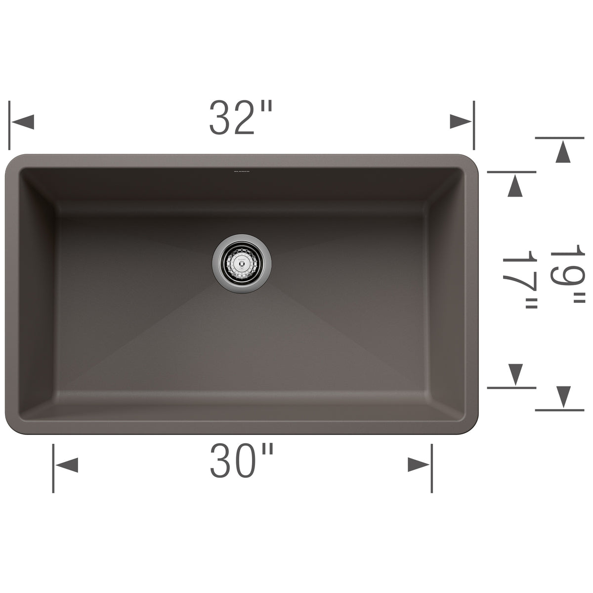 Precis Super Single Undermount - Kitchen Sink
