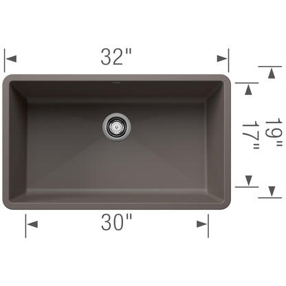 Precis Super Single Undermount - Kitchen Sink