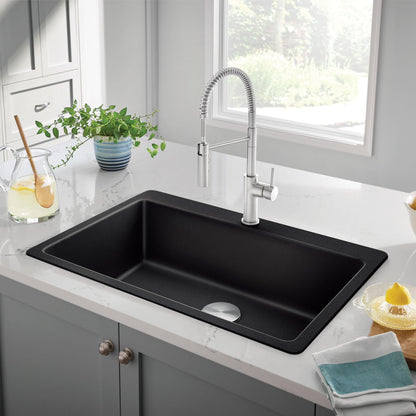 Liven 33 Super Single Dual Mount - Kitchen Sink