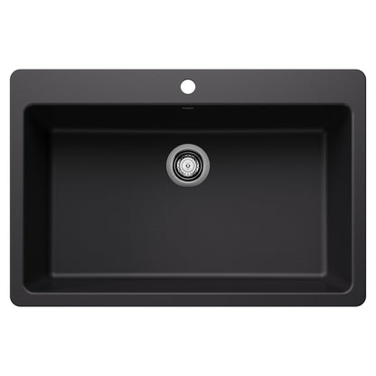 Liven 33 Super Single Dual Mount - Kitchen Sink