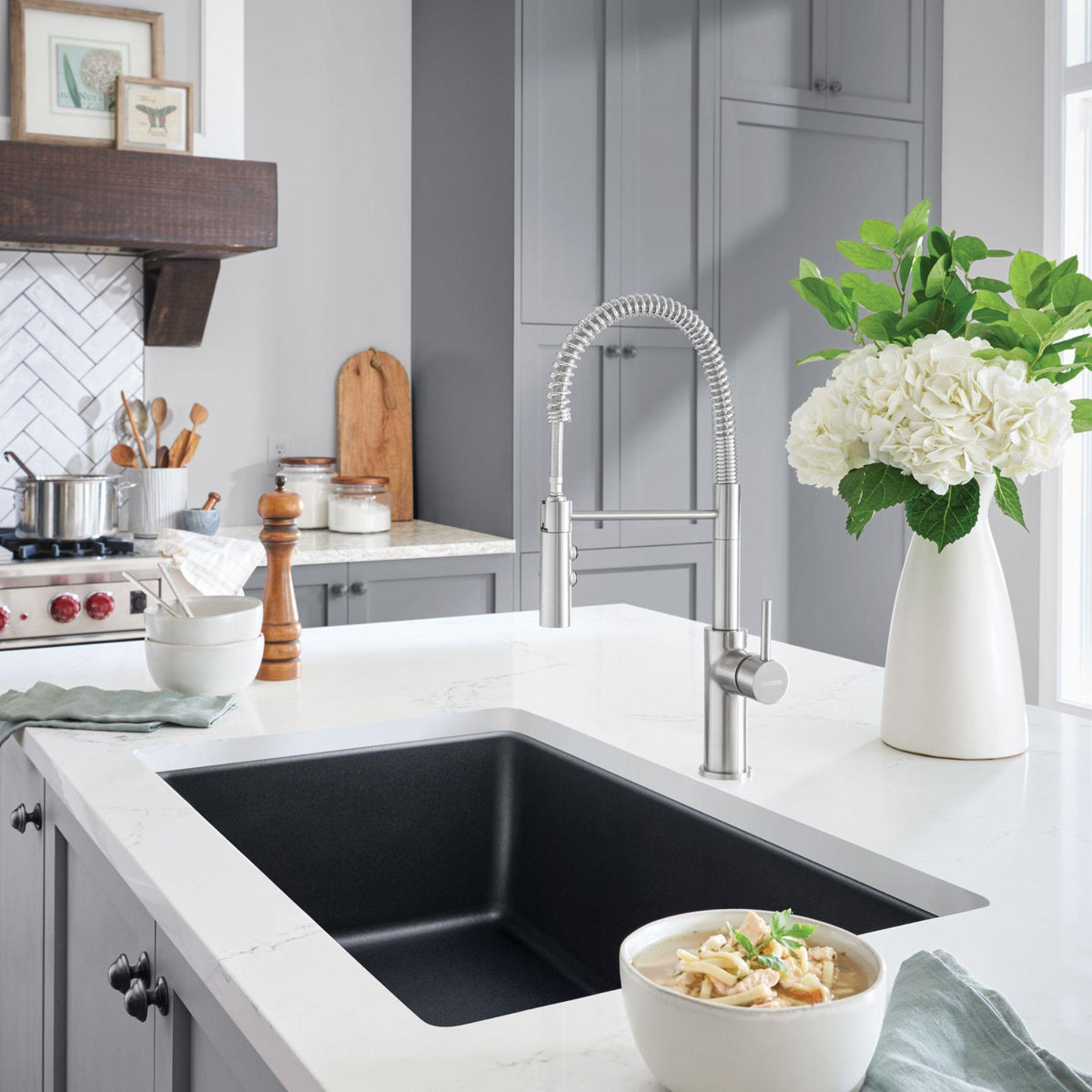 Liven 33 Super Single Dual Mount - Kitchen Sink