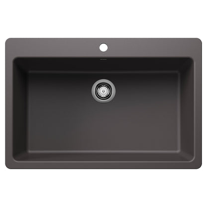 Liven 33 Super Single Dual Mount - Kitchen Sink