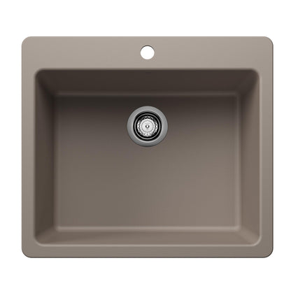 Blanco LIVEN 25 Single Bowl Dual Mount Kitchen Sink