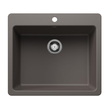 Blanco LIVEN 25 Single Bowl Dual Mount Kitchen Sink