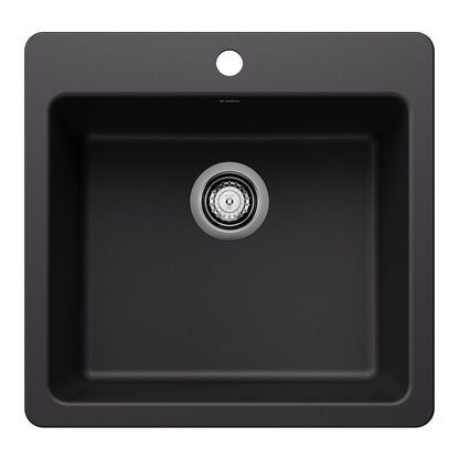 Blanco LIVEN 21 Single Bowl Dual Mount Kitchen Sink