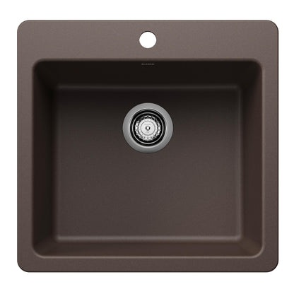 Blanco LIVEN 21 Single Bowl Dual Mount Kitchen Sink